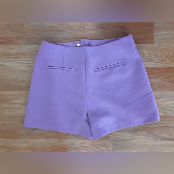 NWT ZARA high-waisted shorts - Picture 4 of 10